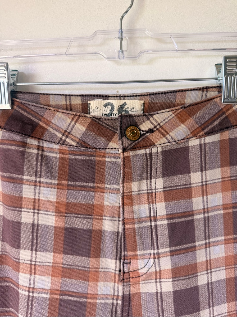 Free People Just Float On Plaid Flares - Picture 10 of 13